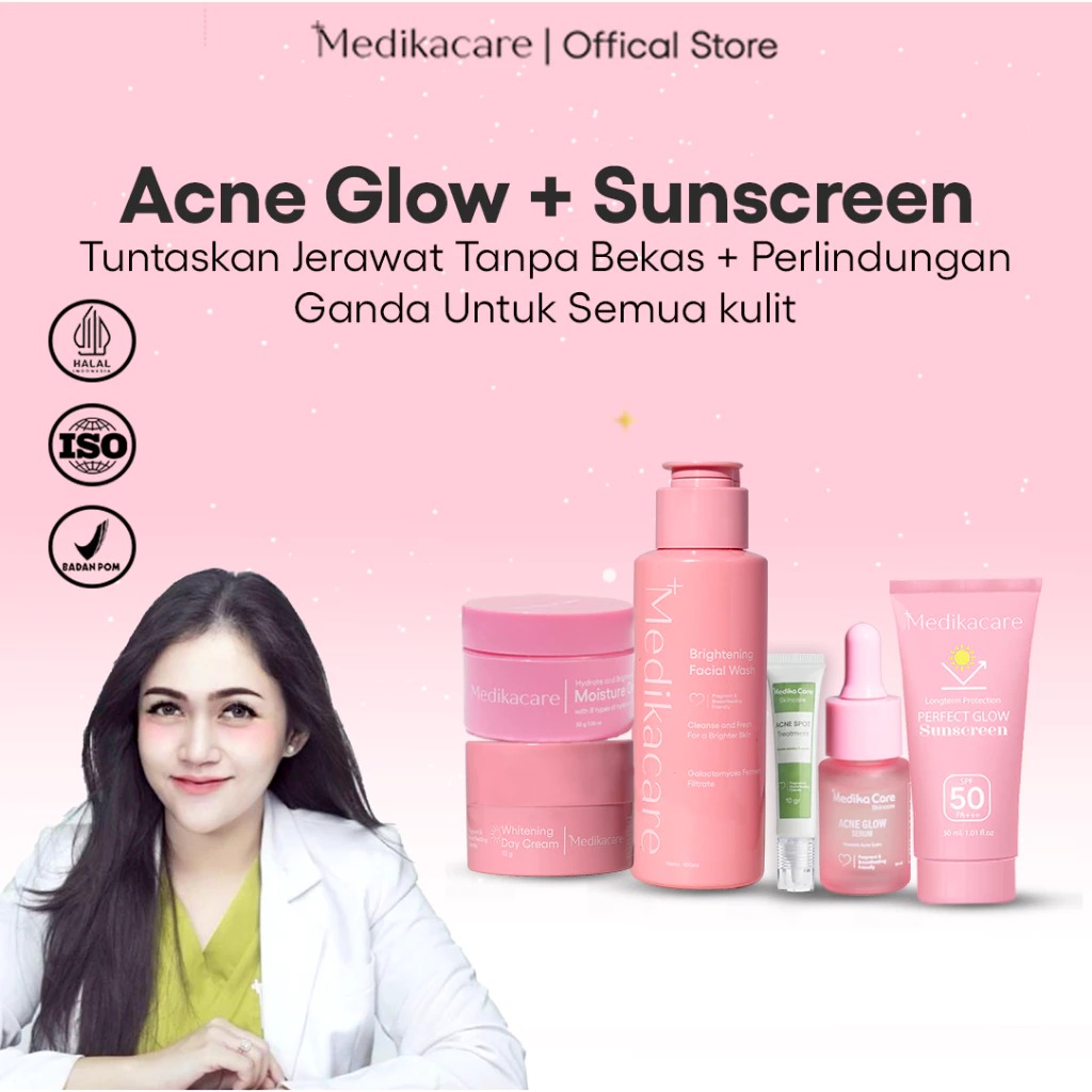 Product image: Acne Glow + Sunscreen
