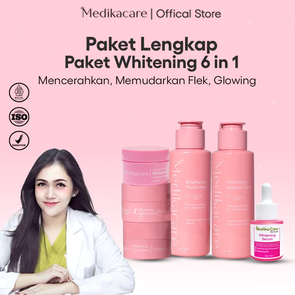 Product image: Paket Lengkap Paket Whitening 6 in 1